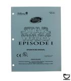 Manuals - Sq-Sz-STAR WARS E1 (Williams) Manual - Original