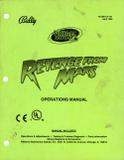 Manuals - R-REVENGE FROM MARS (Bally) Manual - Original