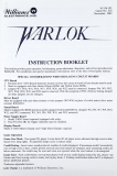 -WARLOK Pinball (Williams) Handbook
