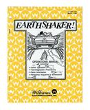 EARTHSHAKER (Williams) Manual and Schem. Original