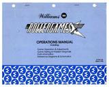 Manuals - R-ROLLERGAMES (Williams) Manual