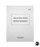 Service - Williams-WPC-95 FIELD TESTER INSTRUCTION MANUAL (Williams)  