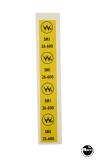 -Coil tape - 9/16" wide yellow SM1-26-600