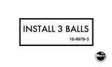 -Label - Install 3 Balls