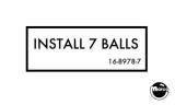 Stickers & Decals-Label - Install 7 Balls