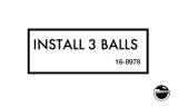 Label - Install 3 Balls