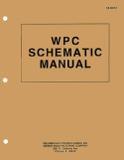 WPC Schematic Manual 16-9473 Original