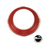 Pop Bumper Caps-Pop bumper cap deco flat red plain 16534