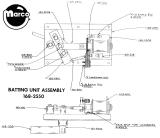 Brackets-Batting unit coil bracket Chicago Coin Machine