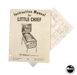 Manuals - L-LITTLE CHIEF (Williams) Manual & Schematic