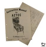 AZTEC (Williams) Manual & Schematic