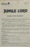 Game Handbooks-JUNGLE LORD (Williams) Handbook