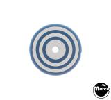 -Target face - round blue bullseye