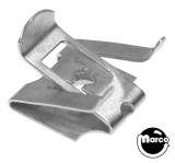 Plumb bob fastener-Tinnerman clip - zinc