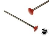 Ball Shooter Parts-Ball shooter rod - solid red