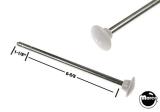 Ball Shooter Parts-Ball shooter rod - white