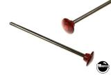 Ball Shooter Parts-Ball shooter rod assembly - red transparent