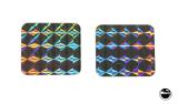 Spinning Targets-Spinner Decal Prism Foil set (2)