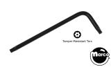 Torx® wrench key T-15 tamper resistant