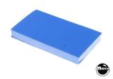 Damper pad blue 2.25 x 1.25 x 0.25 inch