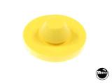 -Rubber grommet bumper 1" round yellow