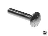 Cabinet Hardware / Fasteners-Bolt carriage #10-24 x 1" sq. neck