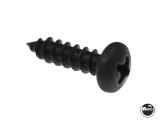 -Screw #8 x 5/8" p-ph black