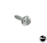 -Screw 6-32 x 1/4" hex washer head Swage