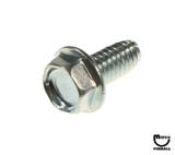 -Screw 8-32 x 3/8" hex washer head swage