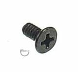 Screw 4-40 x 1/4" pfh black undercut