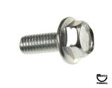 Screw 10-32 x 1/2 inch hwh serrated