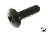 Machine Screw 4-40 x 3/8" p-ph black 