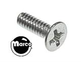 -Machine Screw 8-32 x 1/2 inch p-flh