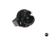 Lamp socket - wedge base small twist-in