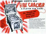 -FIRE CRACKER (Chicago Coin 1963)