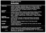 Score / Instruction Cards-RAVEN (Gottlieb) Score Card (2)