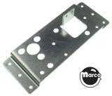 Brackets-Flipper base plate - Gottlieb right