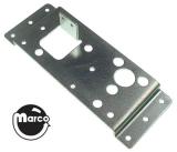 Brackets-Flipper base plate - Gottlieb left