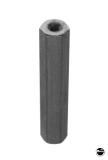 Hex spacer  5/16" x 1-3/4"  #6-32 taps