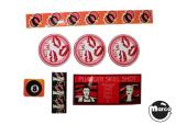 BAD GIRLS (Gottlieb) Decal set