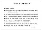 Score / Instruction Cards-Score and instruction cards Allied Leisure