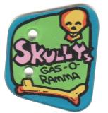 -BONEBUSTERS (Gottlieb) Plastic 'Skully's Gas'