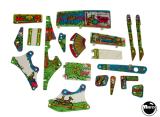 Playfield Plastics-BONEBUSTERS (Gottlieb) Plastic set