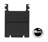 Cover plate - coin door bill validator