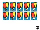 -CAR HOP (Gottlieb) Decal set (11)