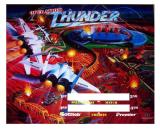 Backbox Art-OPERATION THUNDER (Gottlieb) Translite - Blemished
