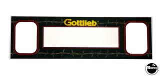 BARB WIRE (Gottlieb) Speaker panel