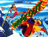 Backbox Art-WIPE OUT (Gottlieb) Translite