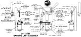 Brackets-Batting unit plate Chicago Coin Machine