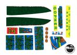 Stickers & Decals-TEED OFF (Gottlieb) Decal set